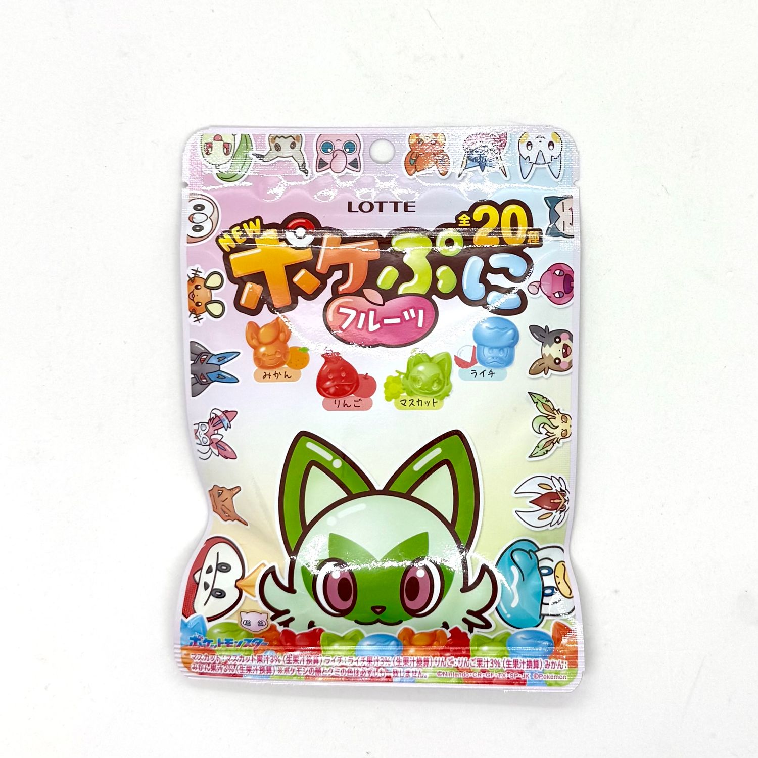 Lotte Poke Puni Fruits Gummy