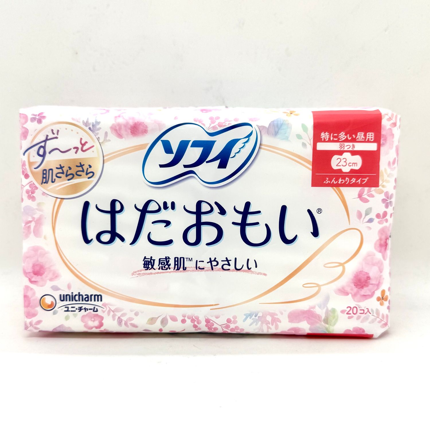 Unicharm Sofy Hadaomoi Regular with Wing