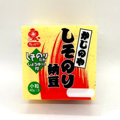 Natto Kajinoya Shiso Nori