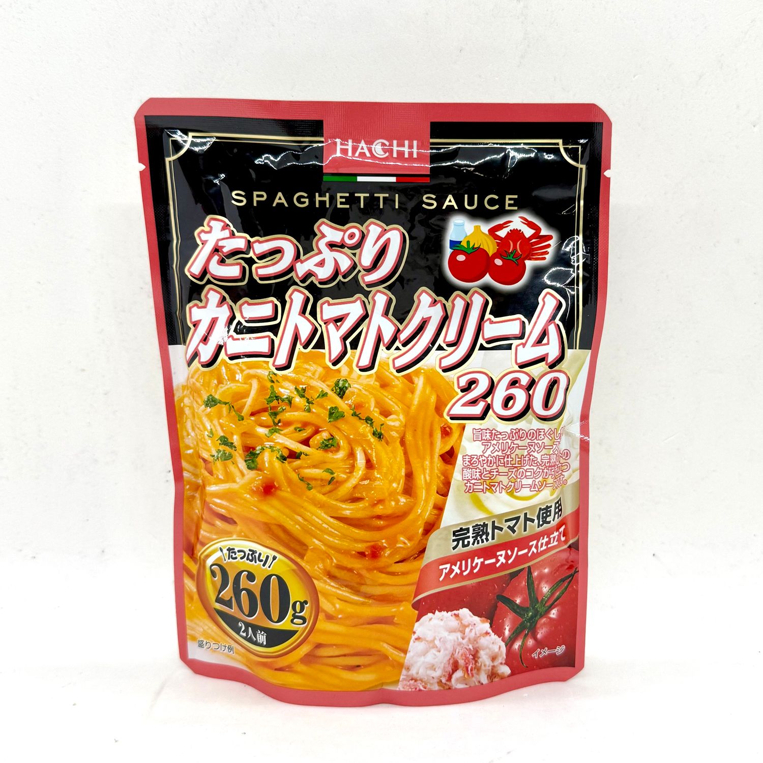 Hachi Tappuri Kani Tomato Sauce