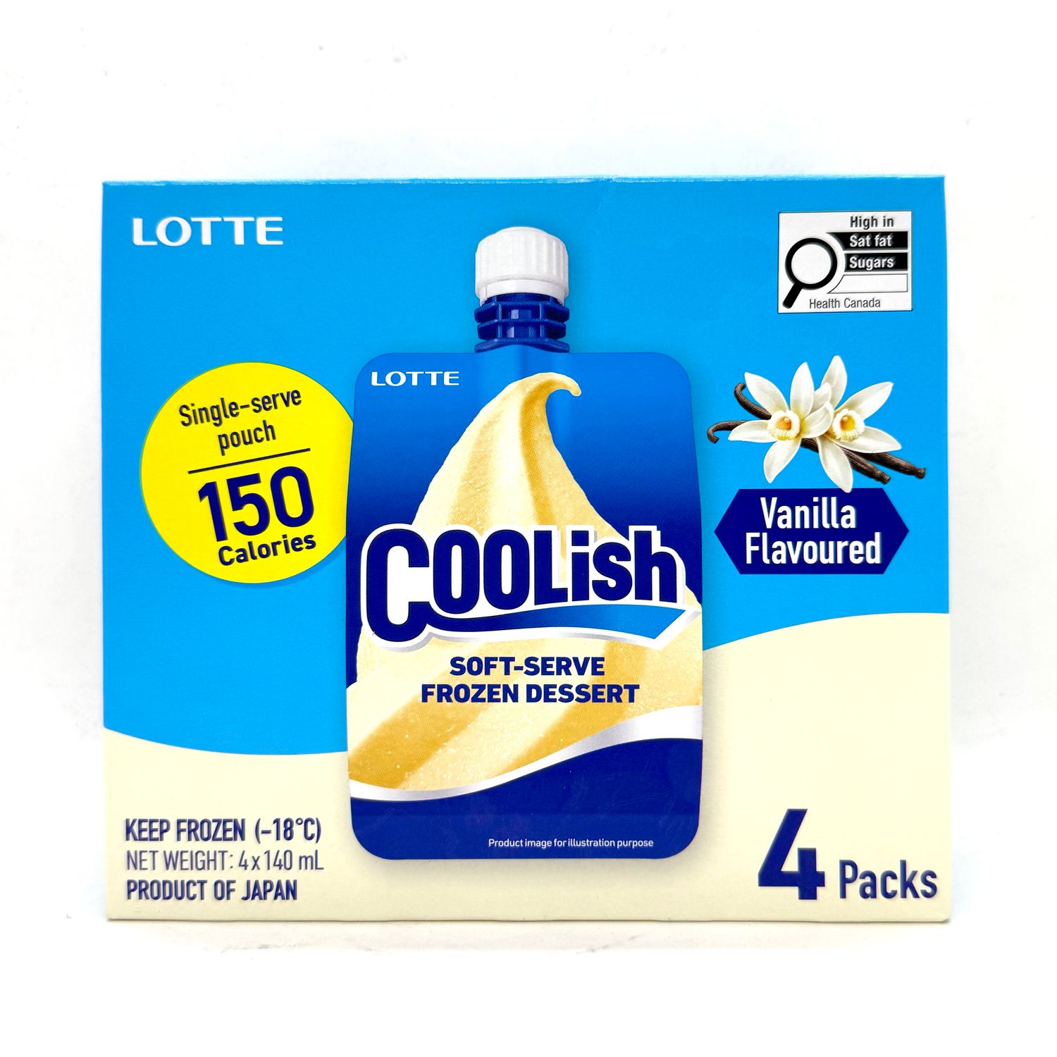Lotte Coolish Vanilla Box