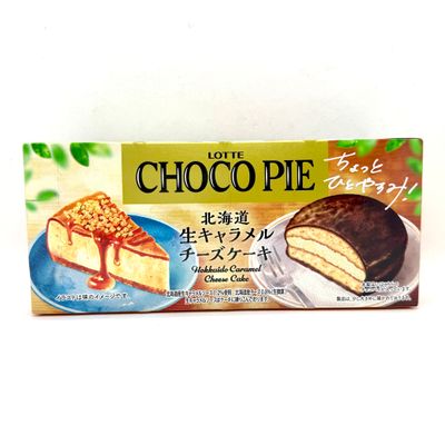 Lotte Choco Pie Caramel Cheesecake
