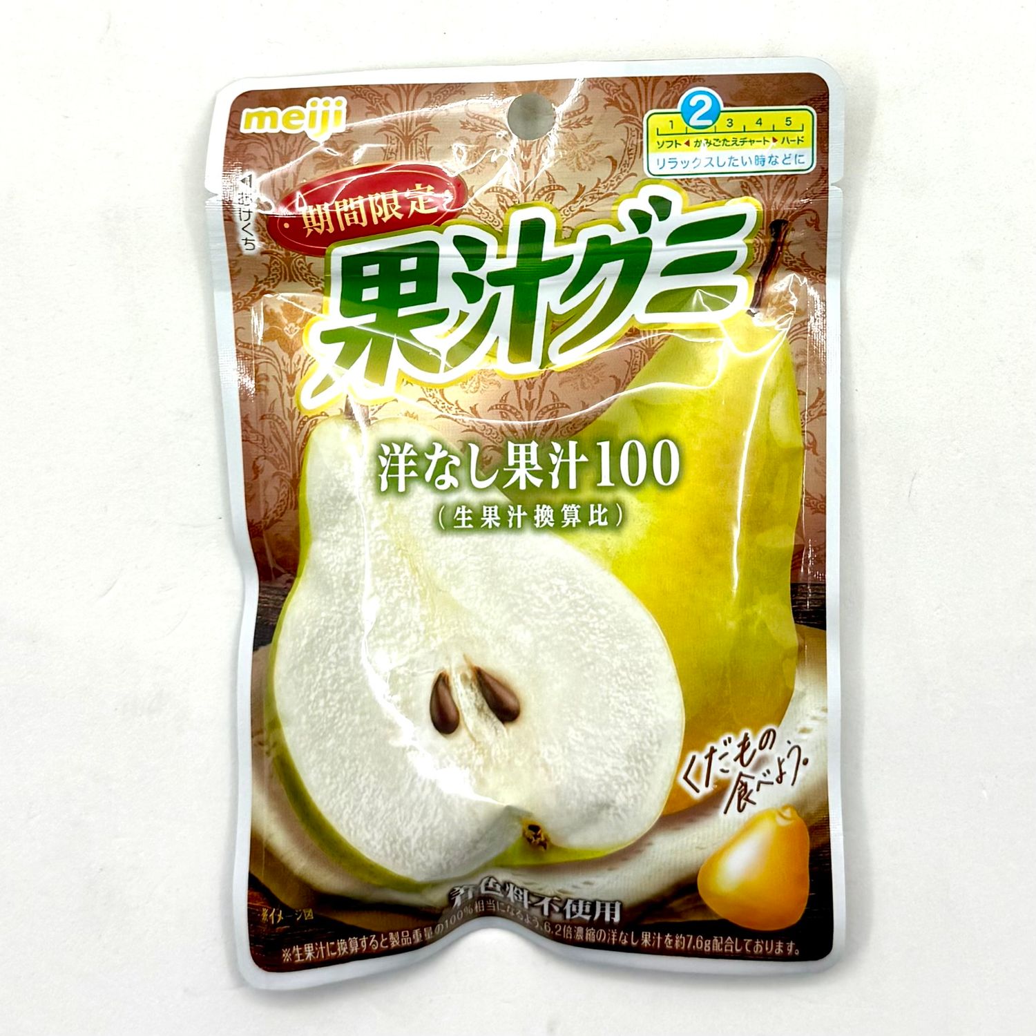 Meiji Kaju Gummy Nashi