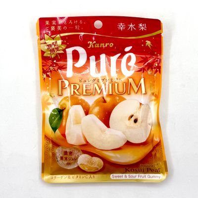 Kanro Pure Gummy Premium Nashi