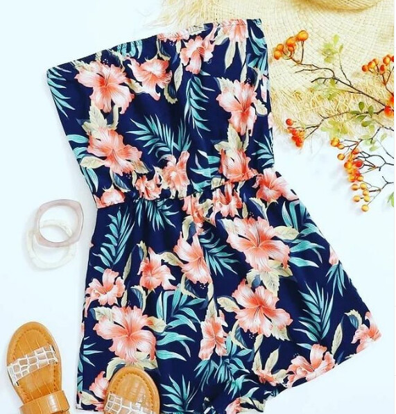 Floral Romper