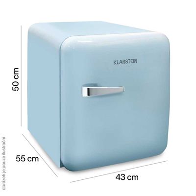 IceBox | Mini lednice s mrazákem Klarstein Audrey, 37l