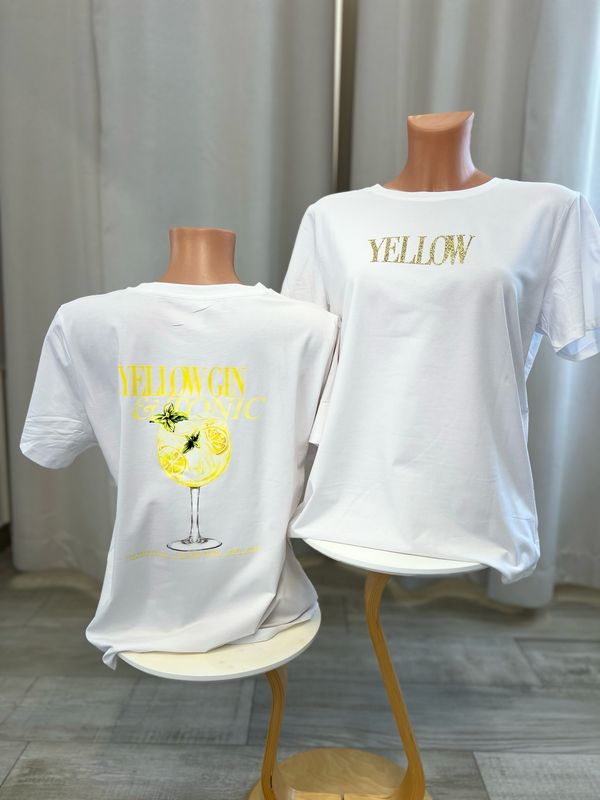 Shirt Yellow Gin & Tonic