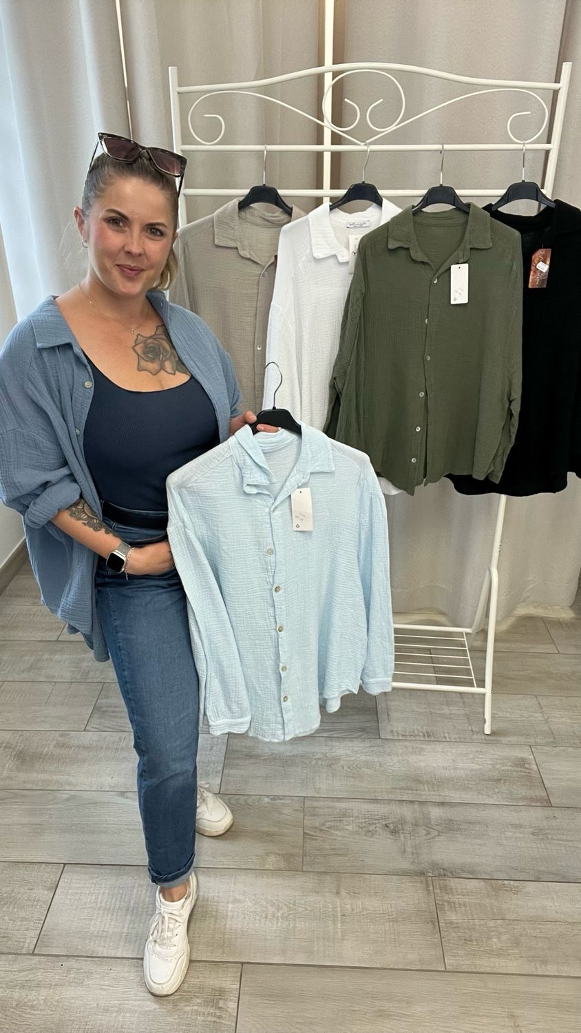 Musselin Bluse ~ Kati
