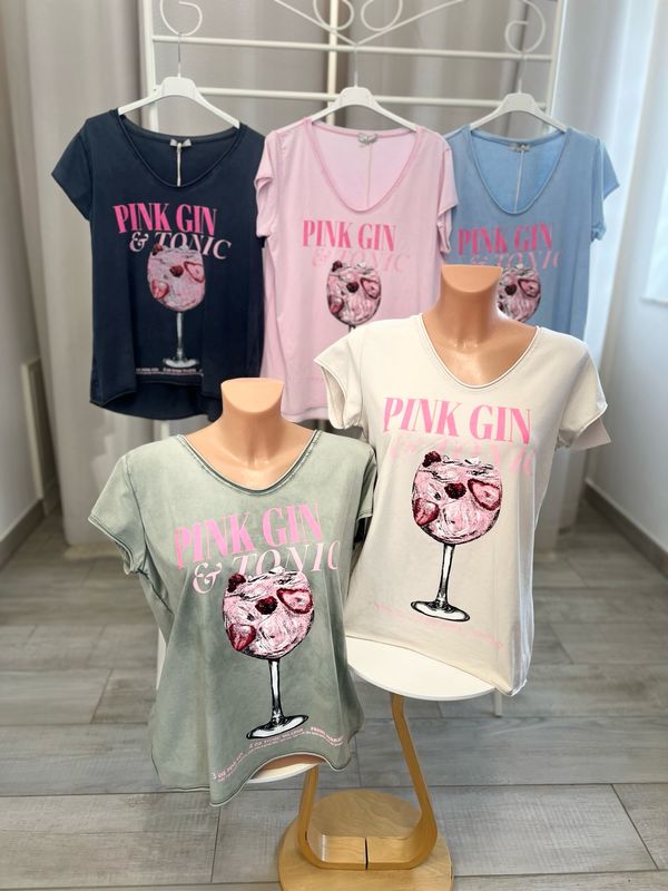 Shirt ~ Pink Gin & Tonic