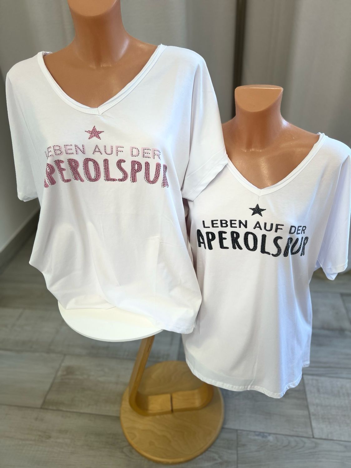 Shirt Leben auf der Aperolspur