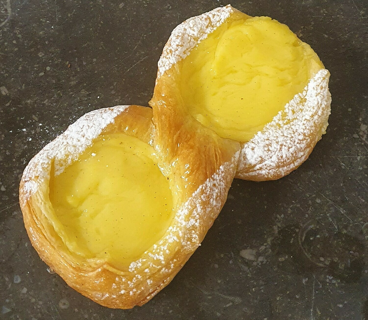 Pudding acht-koek