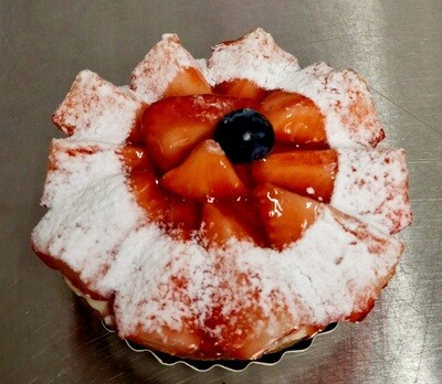 aardbei tartelet