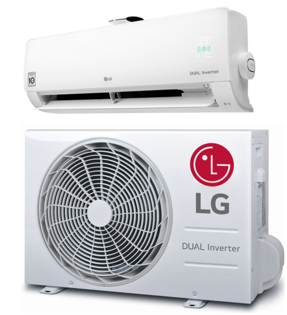 &quot;LG AP12RK STD+ Air Purifying R32 3,5kW inverter set binnen en buitenunit