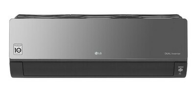 LG AC12BK R32 3,5kW Artcool Black Mirror inverter Binnen en buitenunit