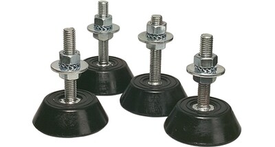 Vibratiedempers 5620 voor buitenunits.per set van 4 stuks