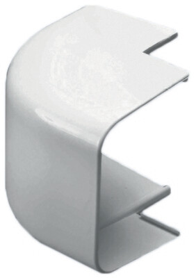 Climaplus Haakse buitenbocht 70x55 mm Ral 9010 Wit