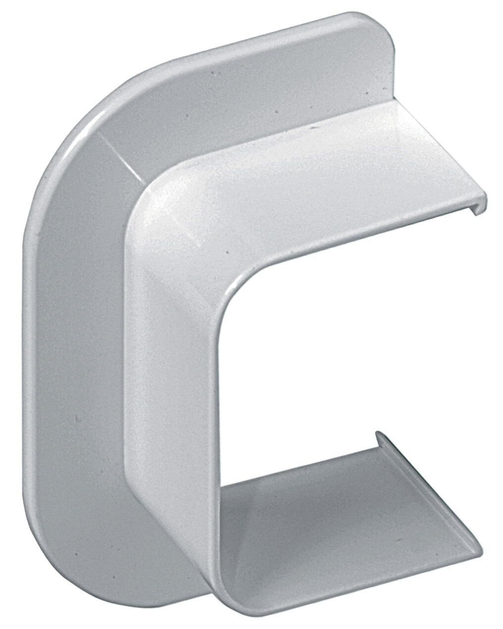Climaplus Muurrosette vlak 70x55 mm Ral 9010 Wit