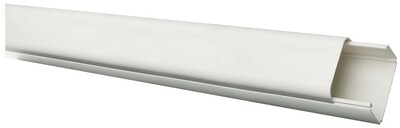 Climaplus montagekanaal 70 x 55 mm Ral 9010 Wit, lengte 2 mete