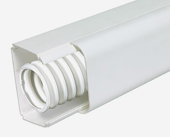 Climaplus montagekanaal 35x30 mm RAL 9010 WIT