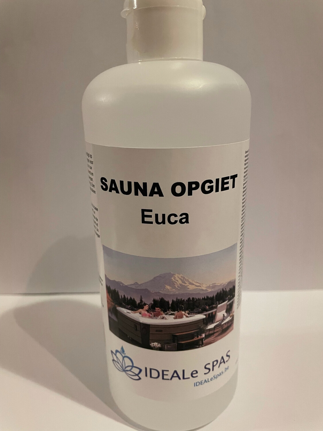 IDEALe SPAS SAUNA OPGIET - INFRAROOD EUCALYPTUS GEUR Aroma therapie zonder kleurstoffen