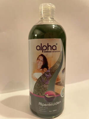SAUNA & INFRAROOD GEUR ALPHA WELLNESS SENSATIONS : ALPENKRUIDEN