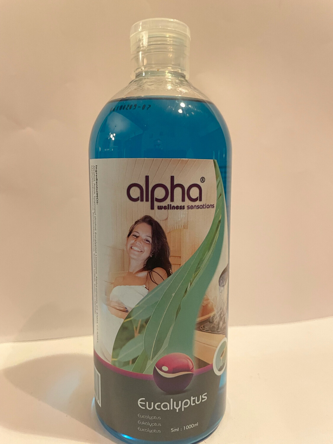 SAUNA &amp; INFRAROOD GEUR ALPHA WELLNESS SENSATIONS : EUCALYPTUS