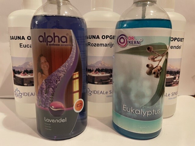 SAUNA & INFRAROOD GEUR ALPHA WELLNESS SENSATIONS : ALPENKRUIDEN