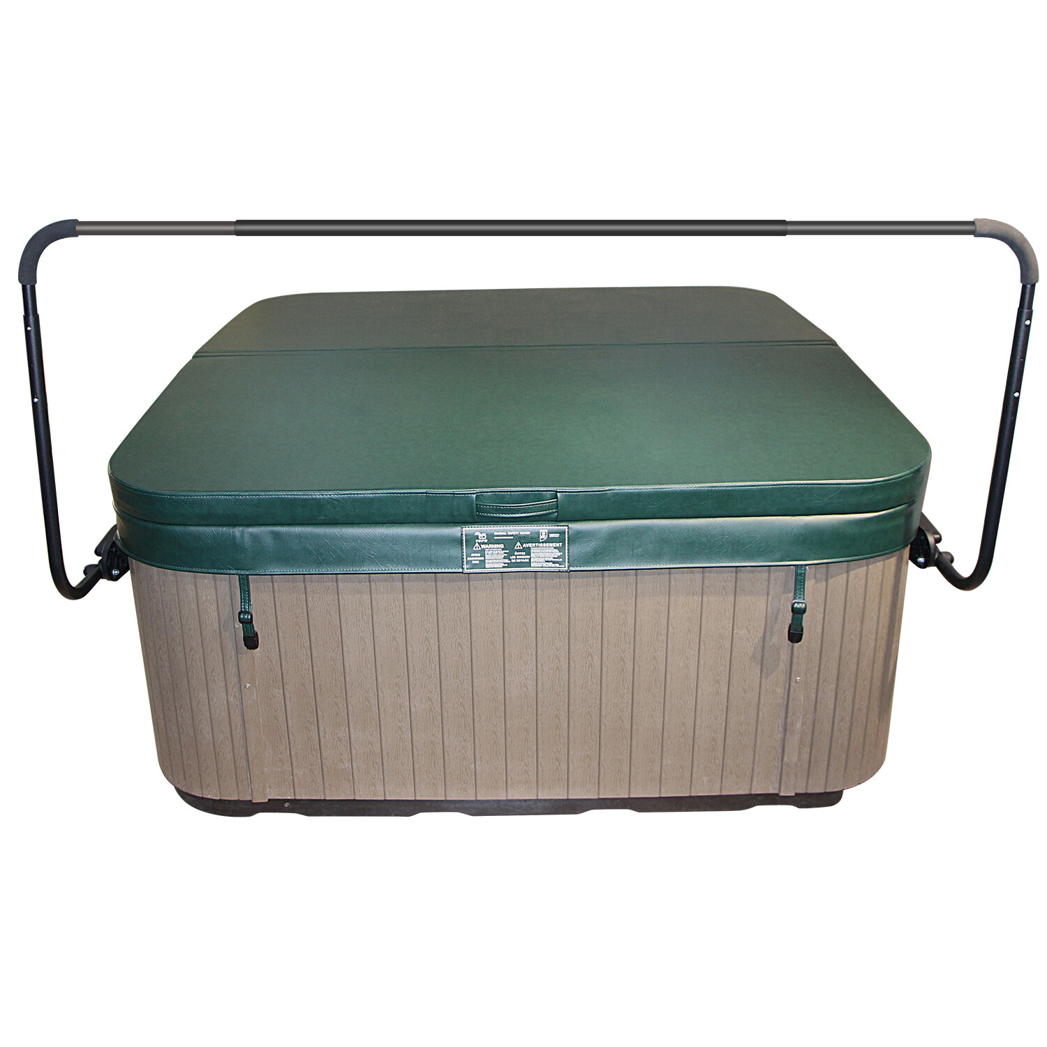 Cover Lifter IDEALe Spas zwart coverlifter 1 achterzijde
