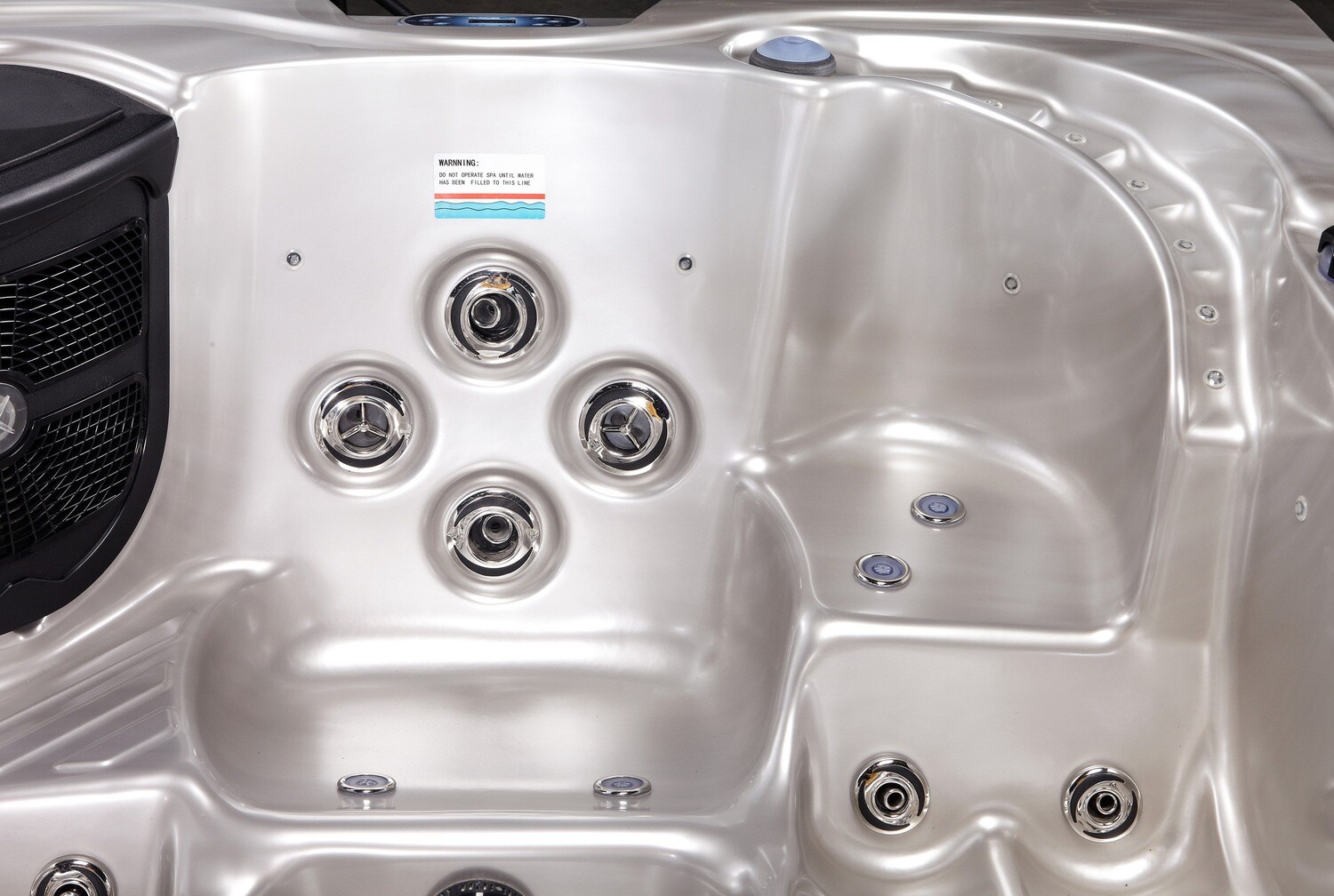 IDEALe Spas BARCELONA STAR 220x156x78cm 73jets 3pompen