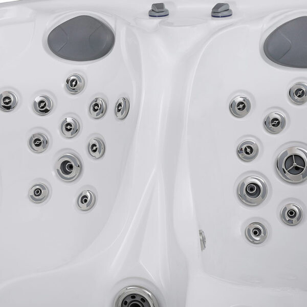 IDEALe Spas Diamant BLUE HEART 218x168x94 52jets 3pompen