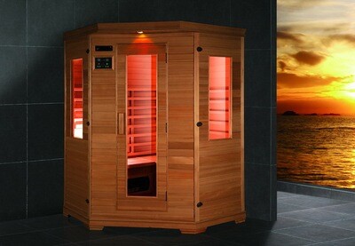 IDEALe Healthy Infra Sauna Luxe 135 x 135 x 195cm