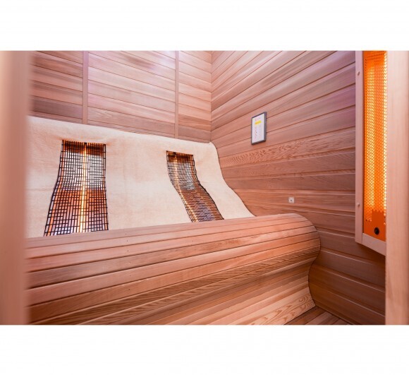 INFRAWAVE Lounge Infrarood cabine 141 x 141 x 202cm