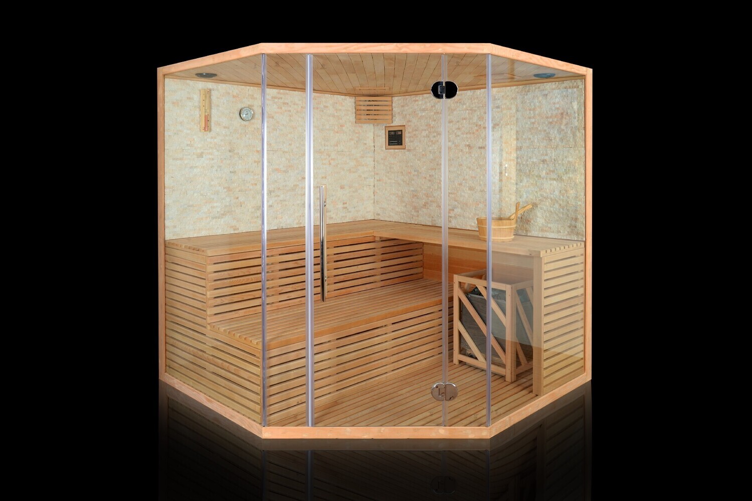 IDEALe Healthy Infra Sauna Star 185 x 185 x 210cm