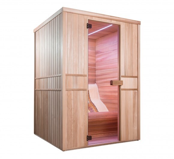 INFRAWAVE Lounge Infrarood cabine 141 x 141 x 202cm