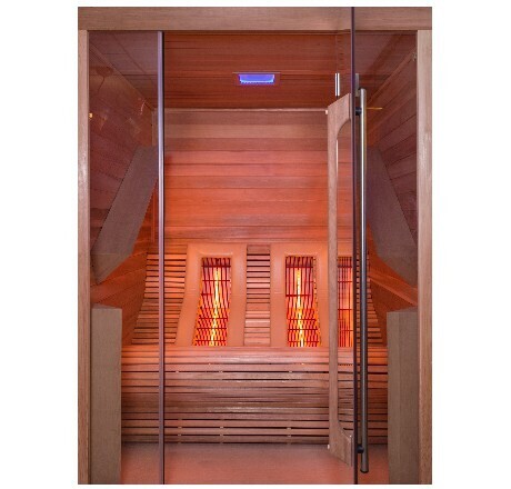 Chaleur Lounge Infrarood cabine 162 x162 x 202