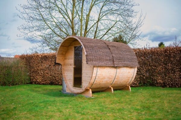 BARREL Sauna Outdoor ø215cm 240cm - 270cm - 300cm