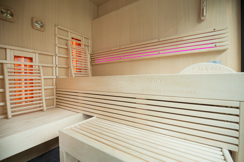 CHALEUR buiten Sauna 260cm x 210cm