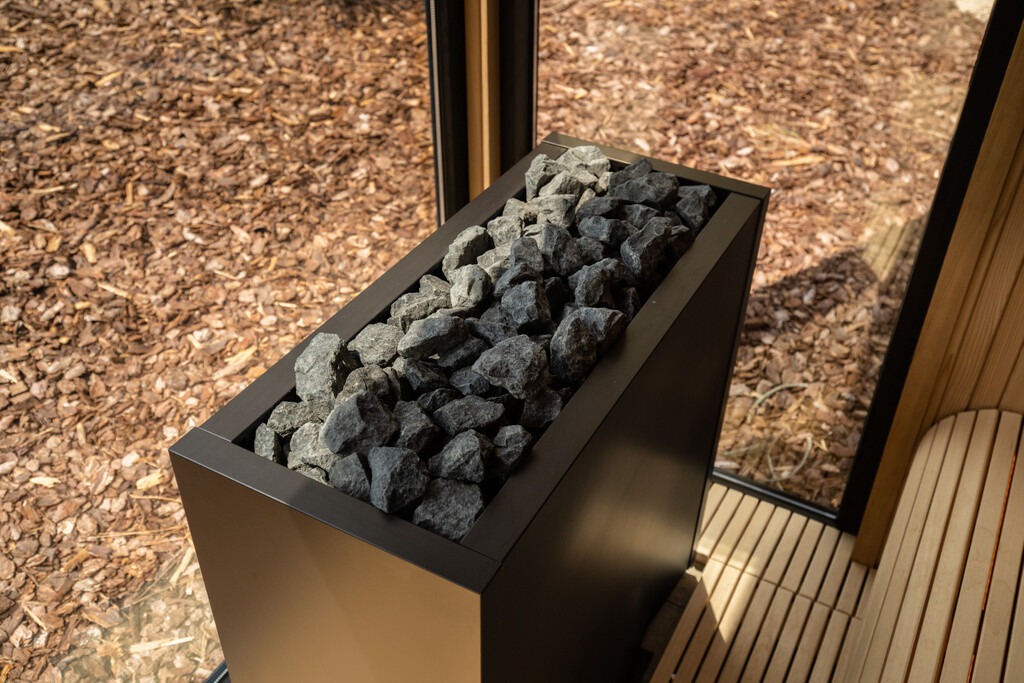 LUXURY Outdoor Sauna 245cm of 305cm