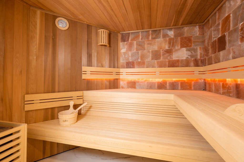 CHALEUR Hemlock Sauna 220x200cm