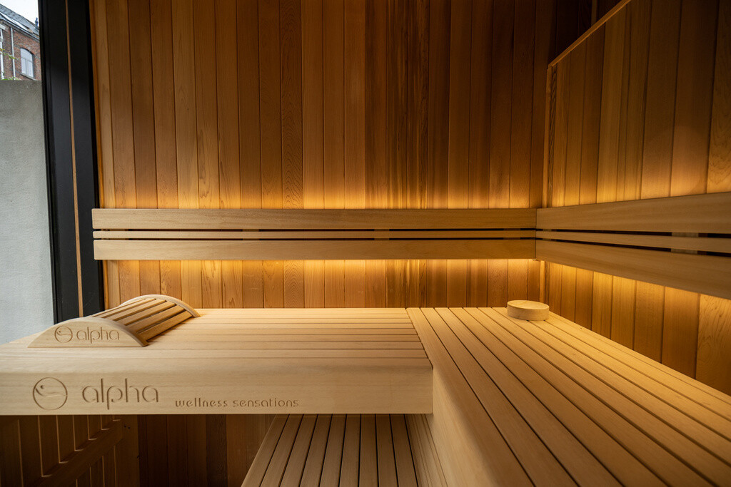 CHALEUR Hemlock Sauna 220x200cm