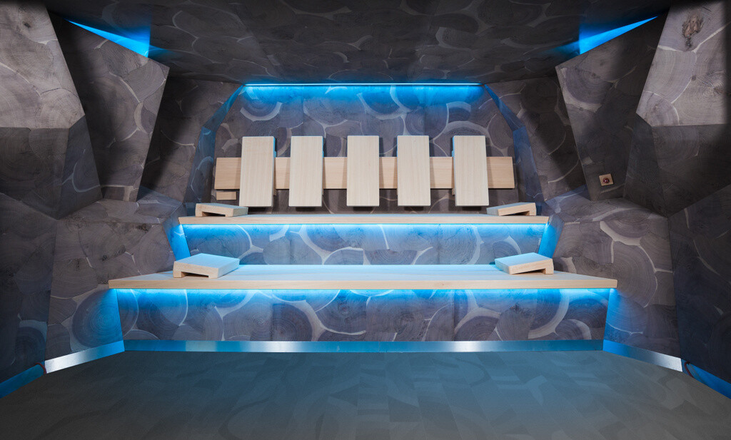 PRO Sauna ​ABSTRACTO  400 x 240 x 240cm