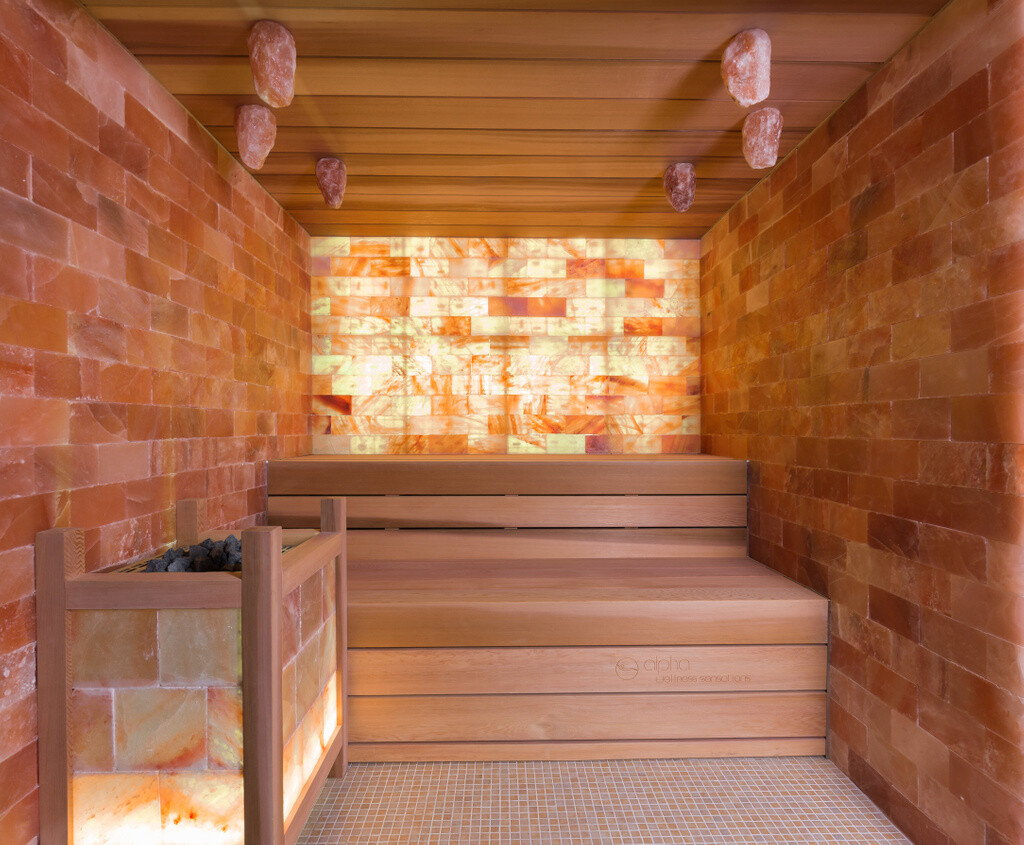 PRO Sauna zoutgrot QUATRO SALT CAVE B265x D240x H210cm