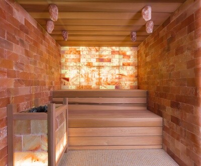 PRO Sauna zoutgrot QUATRO SALT CAVE B265x D240x H210cm