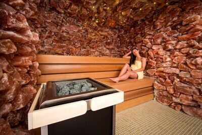 PRO Sauna Zoutgrot KRYPTON SALT CAVE L265 x D240 x H210cm