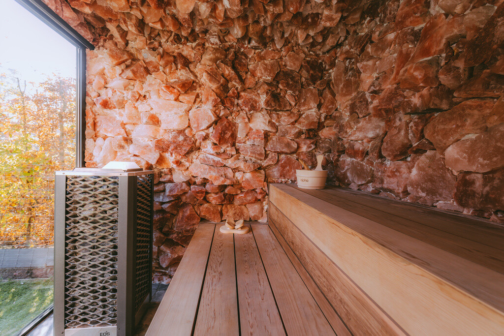 PRO Sauna Zoutgrot KRYPTON SALT CAVE L265 x D240 x H210cm