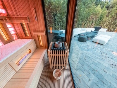 PRO Sauna CHALEUR SLATTED - VARIA