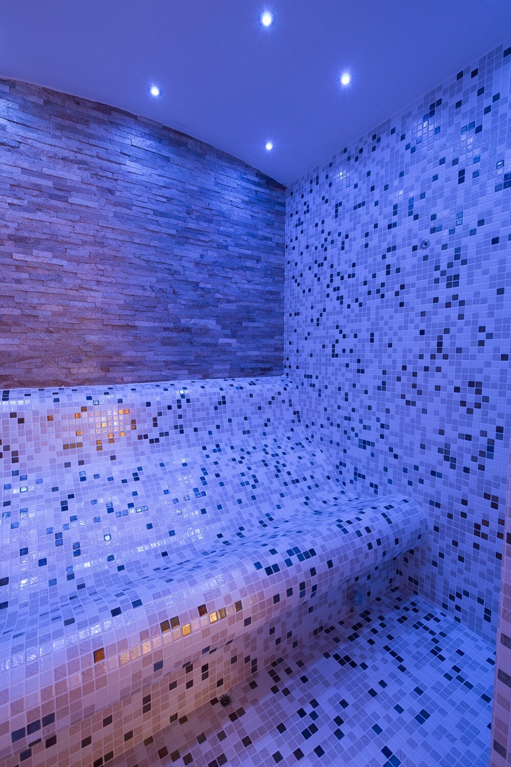 PRO Hamam CHALEUR de LUXE STEAMROOM L240 x D240 x H220cm PRO Hamam CHALEUR de LUXE STEAMROOM L240 x D240 x H220cm