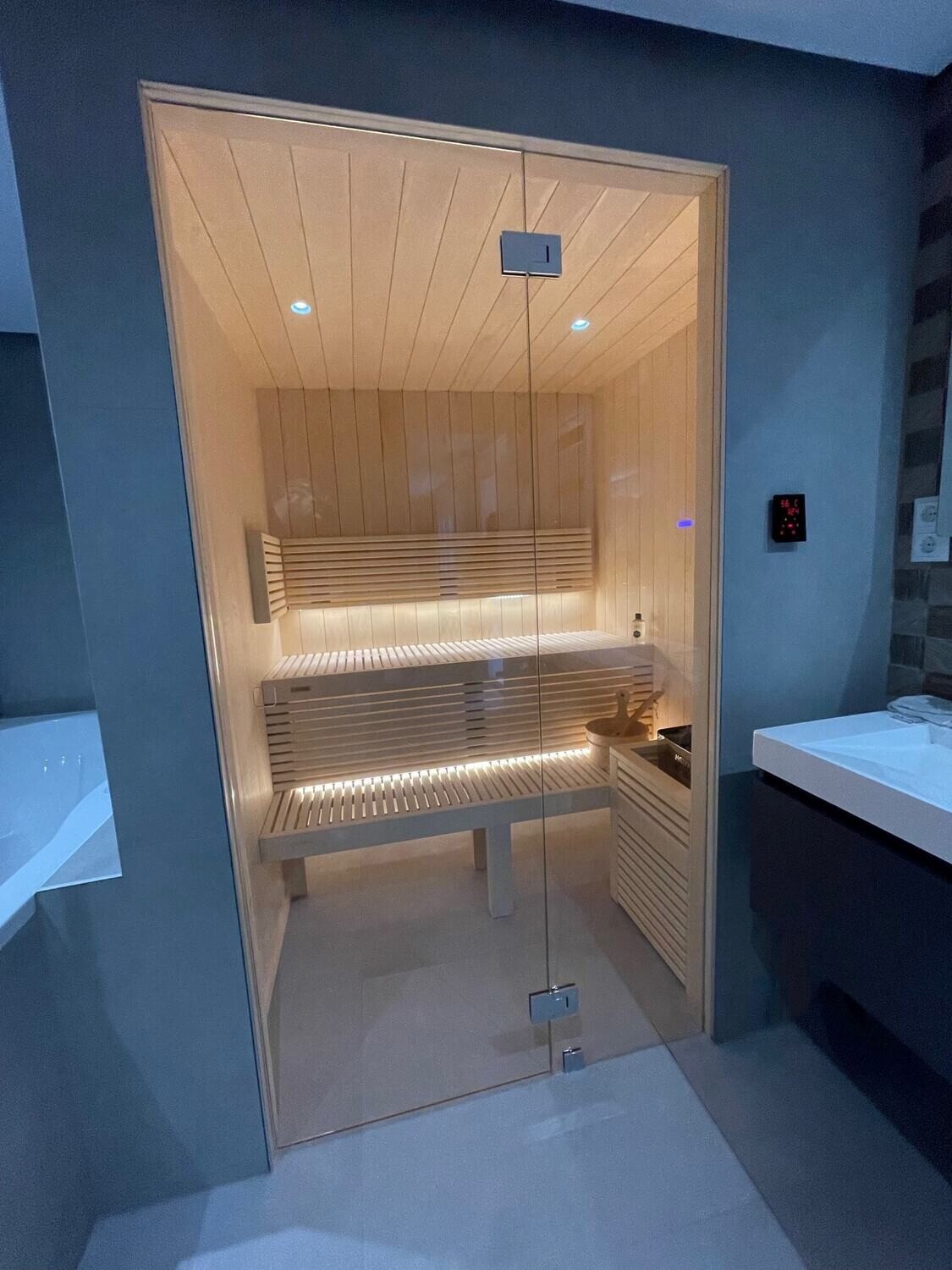 CHALEUR PROFI Sauna 240x210x220cm