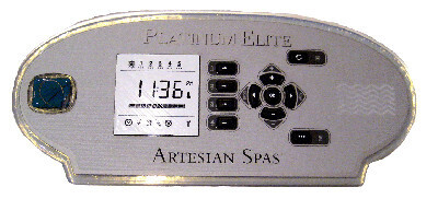 Artesian Spas Platinum Elite bedieningspaneel Display Control Panel