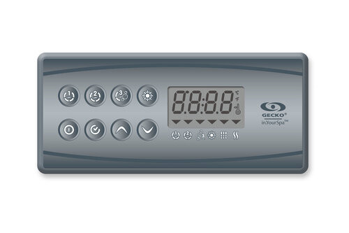 Gecko AeWare Spa renovatieset 7 pompen besturingssysteem, heater en bedieningspaneel